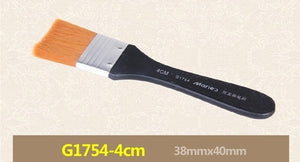 1 PC Watercolor Oil Paint brush Nylon Hair Wood Handle Painting Drawing Arcylic Brushes Art School Stationary Supplies 03180