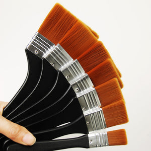 1 PC Watercolor Oil Paint brush Nylon Hair Wood Handle Painting Drawing Arcylic Brushes Art School Stationary Supplies 03180