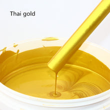 Load image into Gallery viewer, Hot stamping bright Gold paint,Metal lacquer, wood paint, tasteless water-based paint,can be applied on any surface
