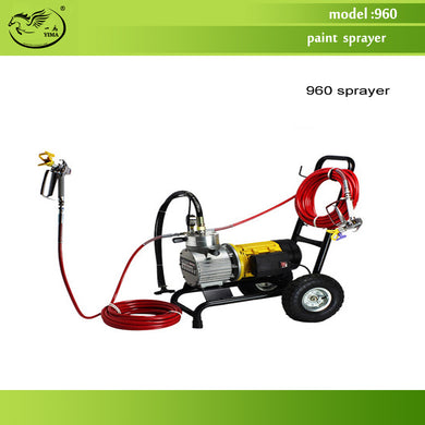 960 model Electric High Pressure Airless Paint Sprayer , Painting Machine, 12L flow,with double  spray gun