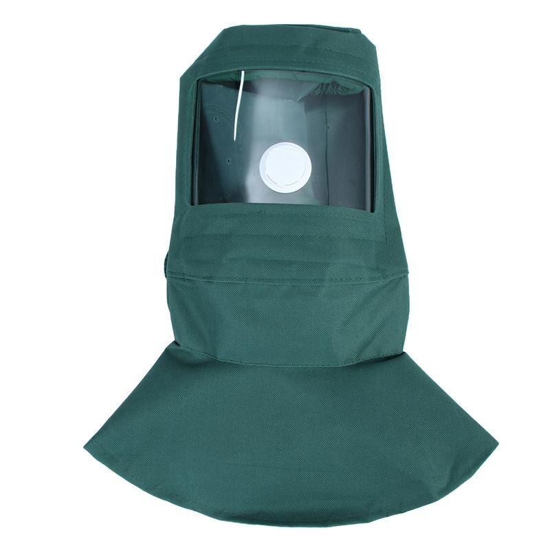 WINOMO Sand Blasting Hood Abrasive Sandblaster Mask Cap Wind Dust Anti Protective Tool