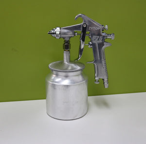 F75 400ML Pneumatic Spray Gun Airbrush Sprayer Alloy Painting Atomizer