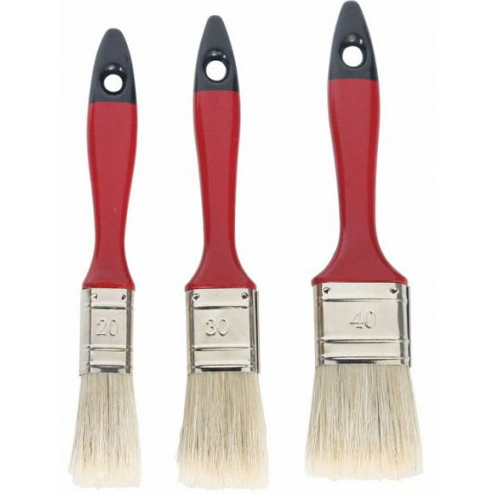 Kit 3 Brushes with plastic Handle | Brush DIY