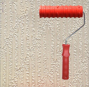Novelty households Diatom ooze tools patterned roller for wall decoration 7 inch rubber roller no .029