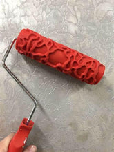 Load image into Gallery viewer, Decorative Paint Roller Pattern Embossed Texture Painting Tools for Wall Rubber Airless Pintura Machine Household Brush EG321T